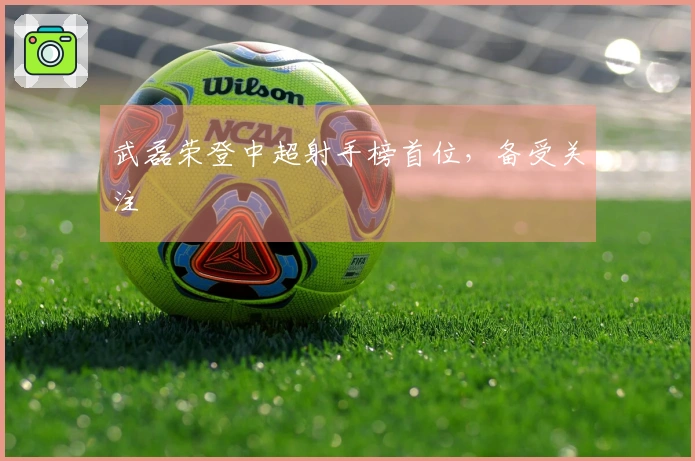 武磊荣登中超射手榜首位，备受关注